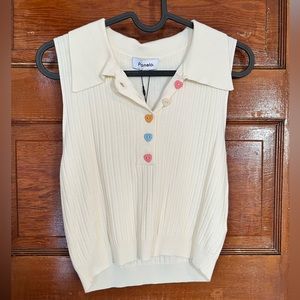 Pomelo Sleeveless Croptop